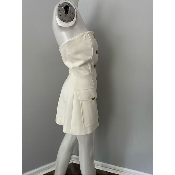 NWT Rosetta Getty Strapless Cargo Top Size 6 $1450 - Picture 7 of 12